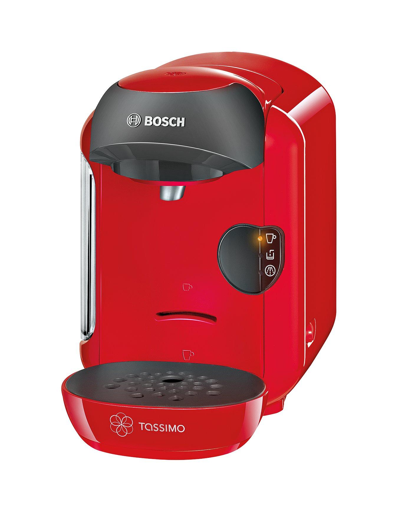 Tassimo TAS1253GB Vivy Coffee Machine - Red littlewoodsireland.ie